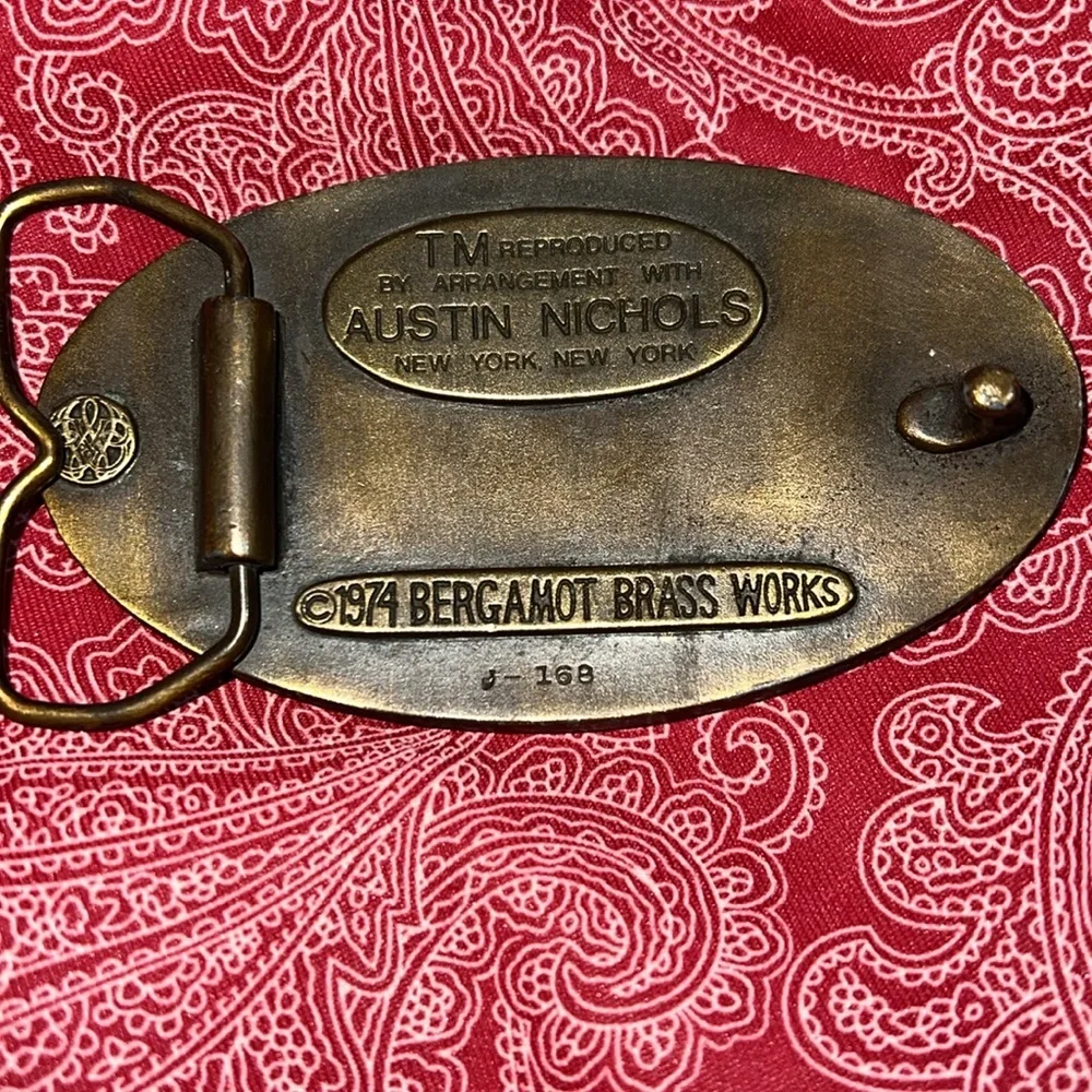 Vintage belt buckles. Tony Lama, Quail, Morgan horse, hunting, Austin Nichols - Picture 3 of 9